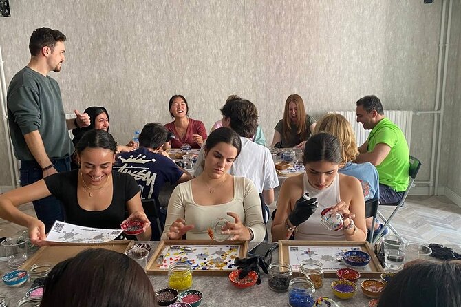 Istanbul: Turkish Mosaic Lamp Workshop in Galata – All Included - What you actually make: a custom Turkish mosaic table lamp