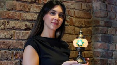 Turkish Mosaic Lamp Workshop w/ Materials Included
