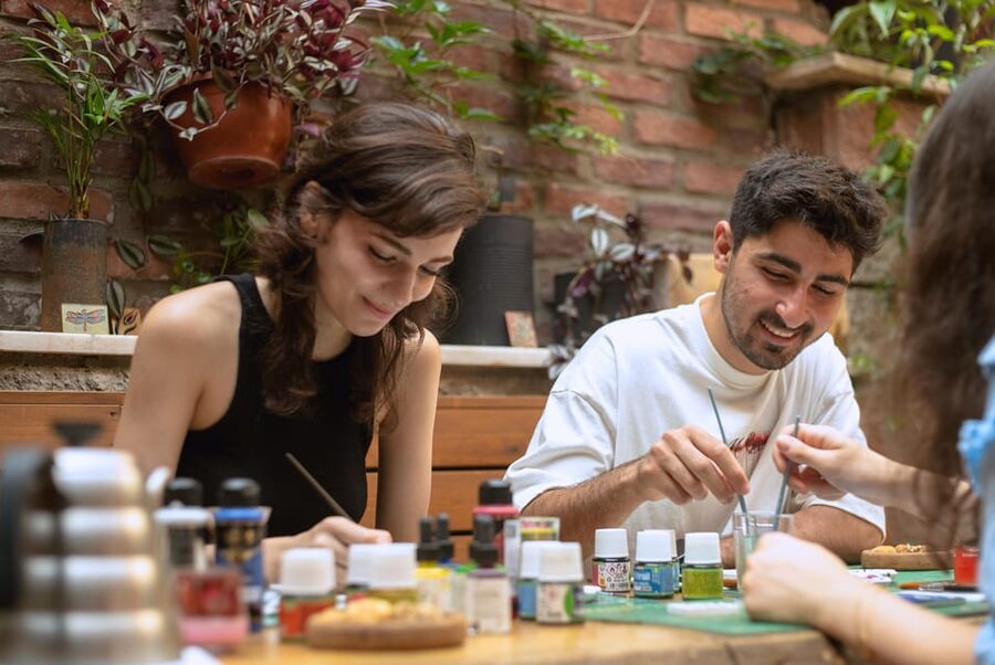 Istanbul: Turkish Tile Painting & Ceramic Workshop w/ Snacks - What You Make: A Turkish Tabak Plate That Feels Like a True Souvenir