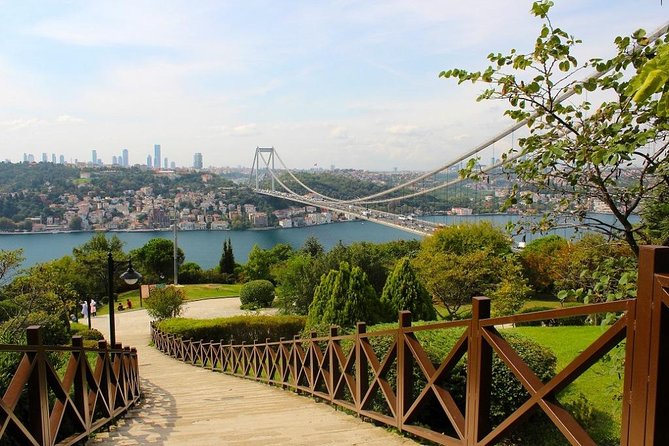 Istanbul Two Continents Half-Day Afternoon tour - Camlica Hill Viewpoint and Ottoman Gardens Around the Skyline