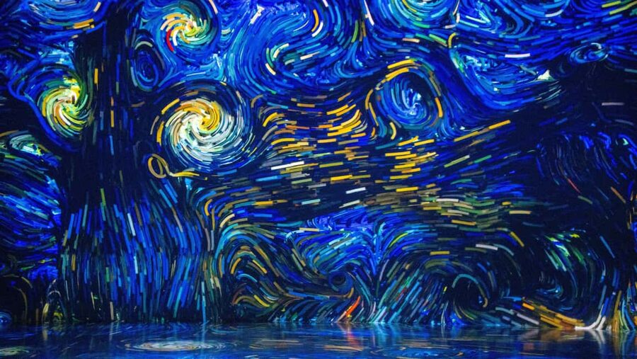 Istanbul: Van Gogh Digital Experience Museum Entry Ticket - How the show tells Van Gogh’s life through gallery moods