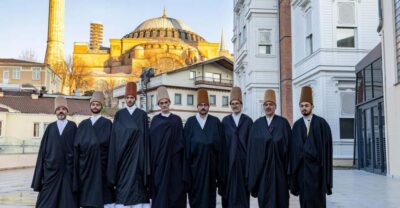 Whirling Dervish Ceremony next to Hagia Sophia