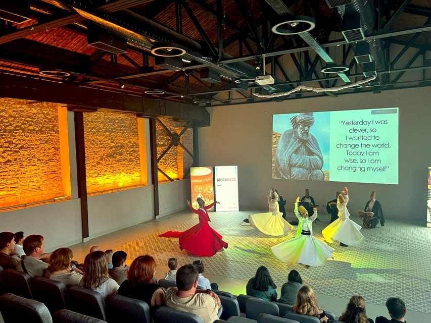 Istanbul: Whirling Dervish Ceremony next to Hagia Sophia - The tea or sherbet moment: a small but smart finish