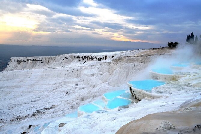 Jewels of Turkey - 4 Day Trip to Pamukkale Ephesus Cappadocia with Balloon Ride - Day 1: Denizli to Pamukkale and Hierapolis, plus thermal time