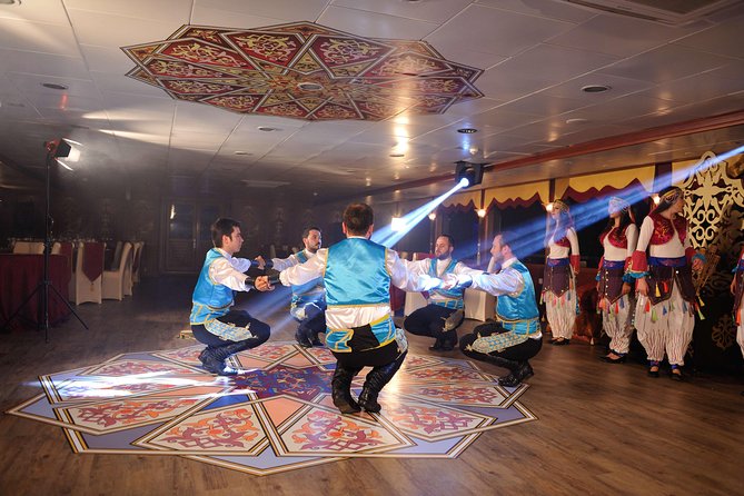 Luxury Bosphorus Dinner Cruise & Shows Private Table & Free Wi-Fi - Entertainment Up Close: Folk Dances, Belly Dance, and DJ Music