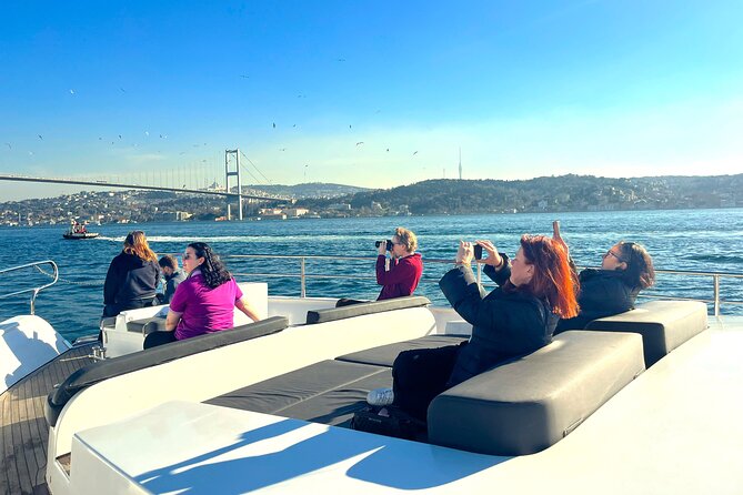 Luxury Bosphorus Yacht Tour – Asian Side Stop & Exploration - What you see from the water: palaces, mosques, and fortresses
