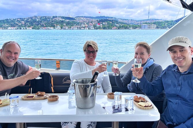 Luxury Bosphorus Yacht Tour – Asian Side Stop & Exploration - The route highlights you will remember: bridges, towers, and bays
