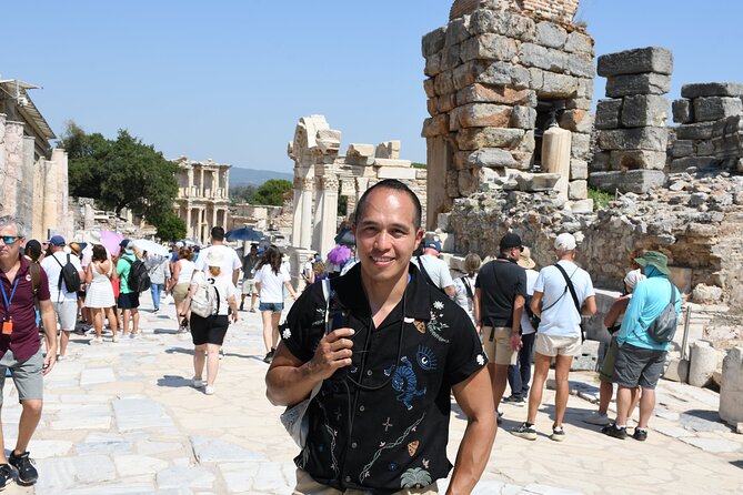 Luxury Ephesus Day Trip from Istanbul - Entering Ancient Ephesus: marble streets, Celsus, the theatre, and Terrace Houses