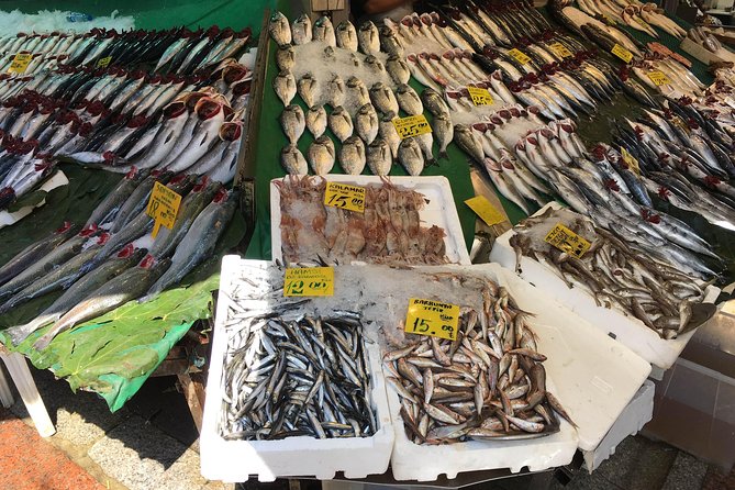 Luxury Private and Guided Istanbul Food Tour with a local guide - Kadıköy Carşı market walk and Baylan Patisserie coupe