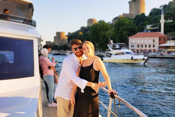 Luxury Sunset Yacht Cruise on the Bosphorus – Refresh & Relax - A 35-capacity yacht turns Bosphorus sunset into something you can actually enjoy