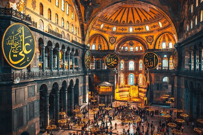 Majestic Istanbul: Walking Tour & Sunset Cruise on the Bosphorus - Markets in a plan: Grand Bazaar plus Spice Bazaar