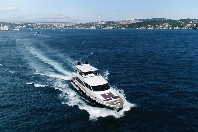 Private Bosphorus Sightseeing Cruise on Luxury Yacht - Asian shore palaces: Beylerbeyi and Küçüksu from the marble-waterline view