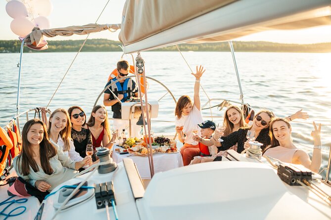 Private Yacht Voyage : Music, Wine & Snacks for Groups - Price and Value: $270.32 per Group, Up to 12