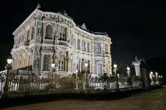 Romantic Night Cruise Live Violinist - Dolmabahçe Palace views: the grand entrance to the Bosphorus
