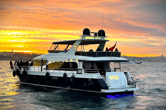 Scenic Bosphorus Sunset Cruise – 2.5 Hours of Luxury & Views - Bebek and Galatasaray Islet: relaxed waterfront scenes