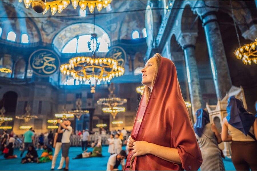 Skip-the-Line Hagia Sophia Digital Tickets w/Audio Guide - Getting In: Where to Meet and How Foreigners Enter