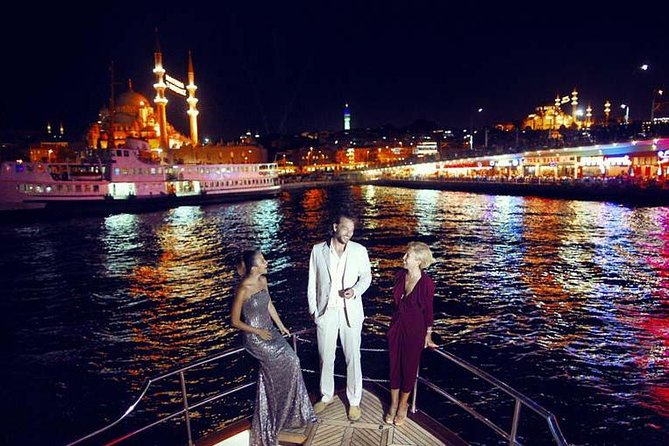 Stage Front Bosphorus Dinner Cruise with Pickup & Drinks included - What you really get for $81.32: food, drinks, and the show