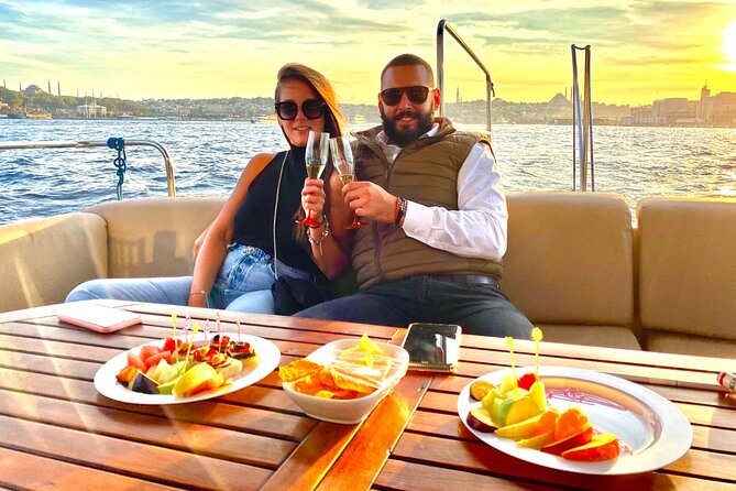 Sunset or Daytime Istanbul Guided Luxury Yacht Cruise with Snacks - Two hours that frame Istanbul like a photo book