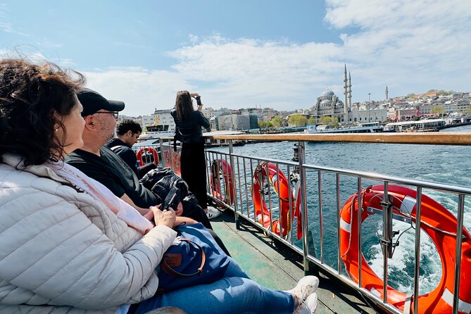 Taste of Turkey in Istanbul’s Europe & Asia by Ferry Crossing - Galata Bridge and Eminönü Square, where you learn the geography you will keep using