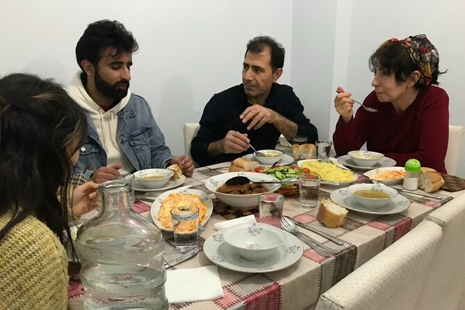 Traditional Family Dinner in Istanbul with with Eastern Family - The menu: dolma, karnıyarık, and carrot with yoghurt
