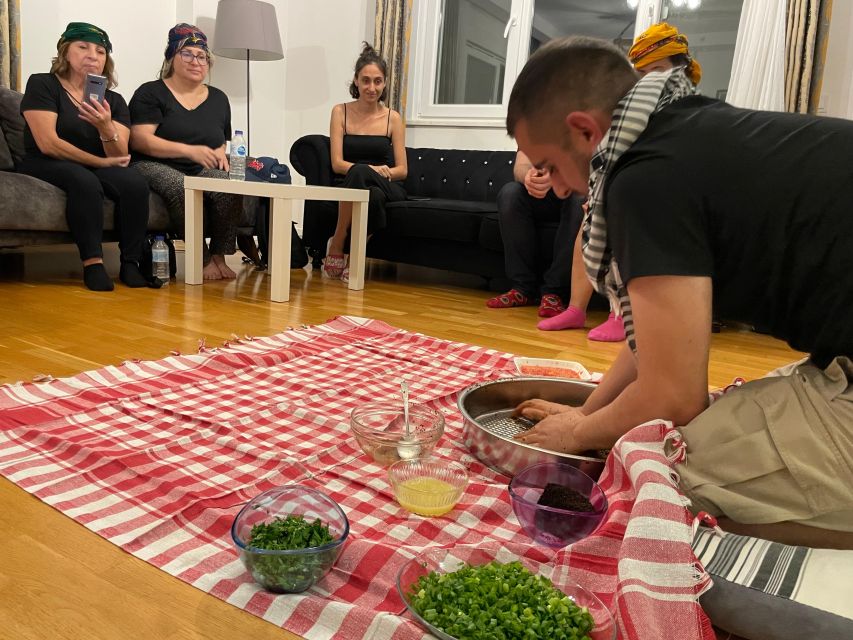 Traditional Home Dinner Night with Çiğköfte - Learn and Eat - Kanun music and the cultural rhythm of the meal