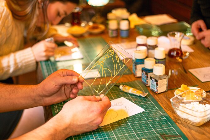 Traditional Stained Glass Painting Workshop - The Tea and Snack Breaks That Make the Time Fly