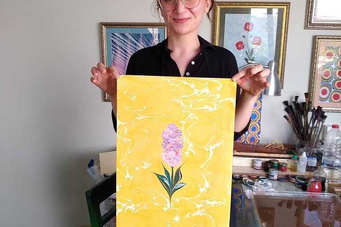 Turkish Marbling Paper Art Workshop - Turkish Marbling (Ebru) in Istanbul, in 2 Hours