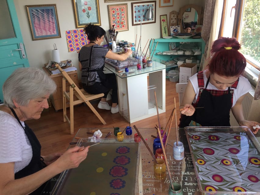 Turkish Marbling Paper Ebru Art Workshop - Tea, Pace, and Small-Group Help With Betül and Ali