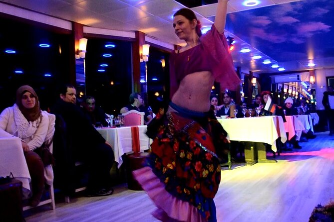 Turkish Night at Dinner Cruise in Istanbul Bosphorus - Galata Tower and the big-city wrap-up