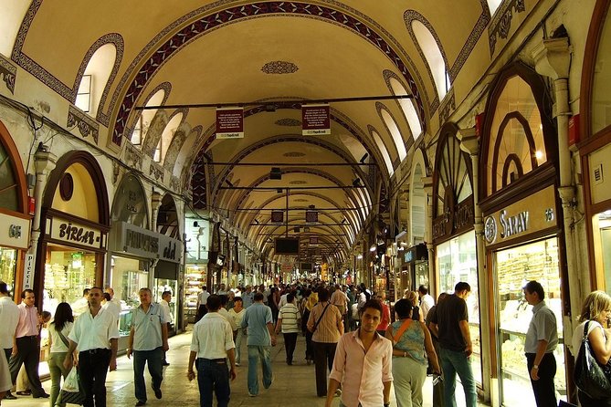 VIP Istanbul-Topkapi Palace Hagia Sophia Blue Mosque GrandBazaar - Stop 5, Grand Bazaar: Big Shopping Energy, Not a Museum