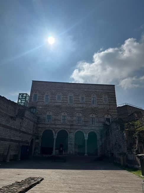 Walls of Contantinople and Byzantine Palace Tour - Walking the Walls of Constantinople: the best part is how close you get